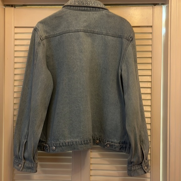 Vintage bejeweled Jean Jacket - Picture 6 of 6